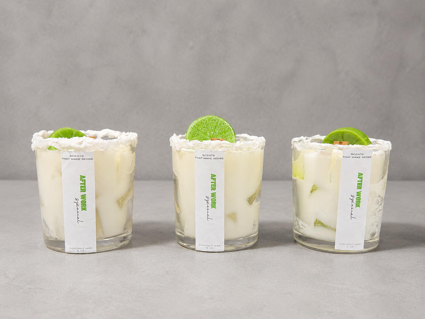 After Work Special mint mojito cocktail scented candle by Scents That Make Sense NYC